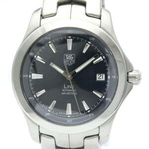 TAG HEUER Link Stainless Steel Automatic Mens Watch WJF2112 Polished